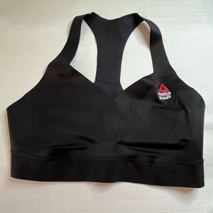 Reebok CrossFit swim racerback patterned bra NWT
